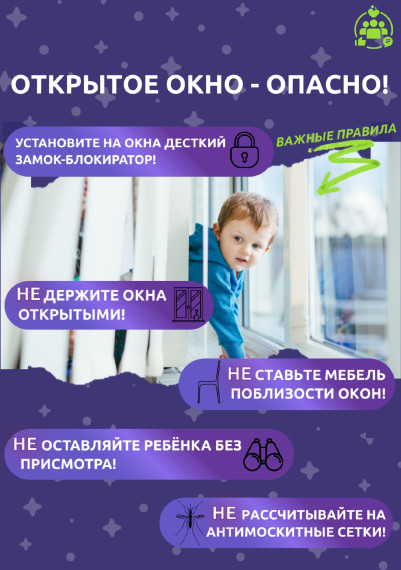 Осторожно окно!!!.